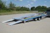 Fahrzeugtransporter Hochlader aus Aluminium hydraulisch kippbar AH-Serie 
