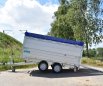Twintrailer TT35-35 Anhänger mit Optional Aufsatzwänden und Flachplane | Anhängerpark Salzburg