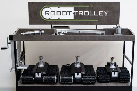 Robot Trolley Auswahl im Anhängerpark Salzburg